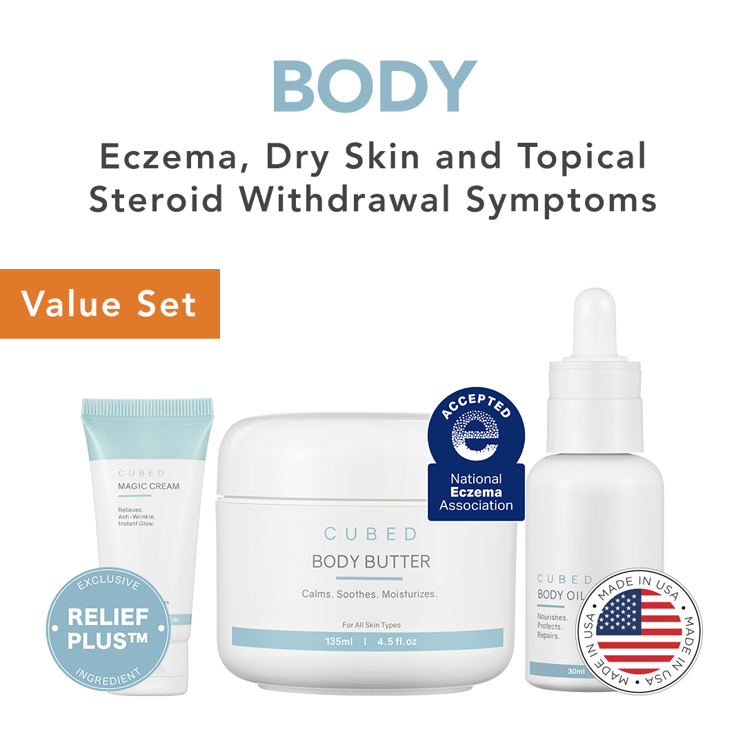 Body Eczema Relief Trio(Pre-order: ships end of 3rd week Oct)