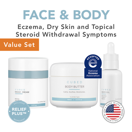 Body Eczema Relief Trio(Pre-order: ships end of 3rd week Oct)