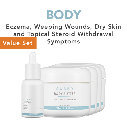 Ultimate Relief Value Set - (4 Eczema Body Butter & 1 Body Oil)